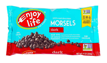 Enjoy Life Baking Chocolate - Morsels - Dark Chocolate - 9 Oz