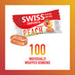 Swiss Imports Sugar Free Bonbons Hard Candy Drops, Peach, 100 Individually Wrapped Pieces, 250G/8.8Oz
