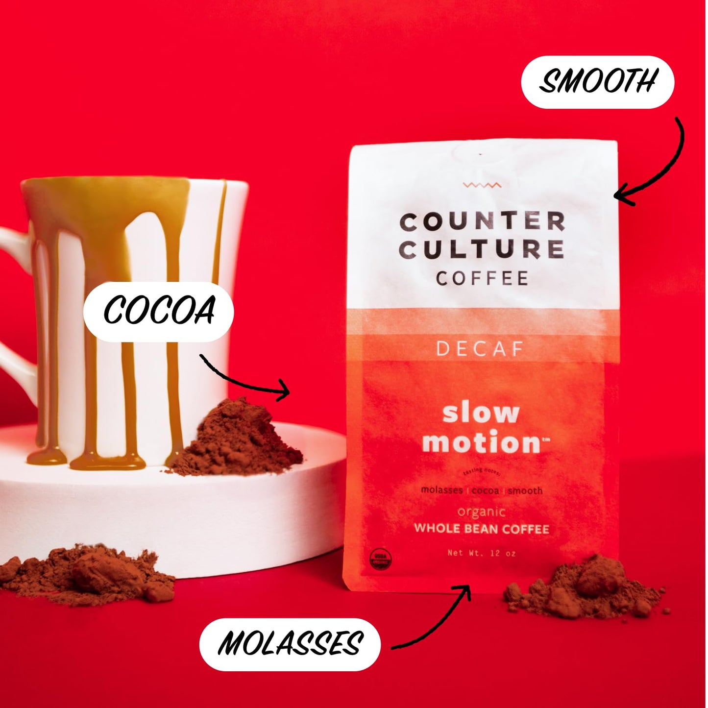 Counter Culture Coffee Whole Bean Coffee Multi-Pack - 12oz Bags of Big Trouble & Slow Motion