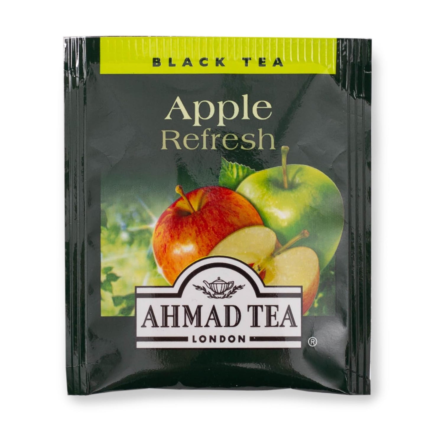 Ahmad Tea Black Tea Teabags, Apple Refresh, 20 Count (Pack of 6), Caffeinated, Sugar-Free