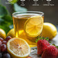 Teelux Fruit Scented Jasmine Green Tea, Brisk Green Tea With Natural Fruity Jasmine Flavor, Pleasant Jasmine & Fruit Aroma, 50 C