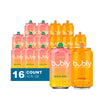 Bubly Collections 16-Pack of Bellini Bliss + Mango Flavored Sparkling Water 12 fl oz On-the-Go Aluminum Can