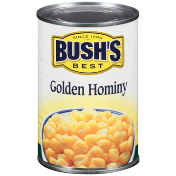 Bush'S Best, Golden Hominy, 15.5 Oz (Pack Of 24)