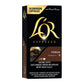LOR Espresso Capsules  10 Count Forza  Single-Serve Aluminum Coffee Capsules Compatible with the LOR BARISTA System & *Nespresso Original Machines  10 Count (Pack of 1)