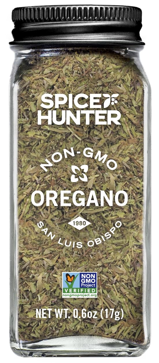 Spice Hunter The Oregano Mediterranean Leaves 0.60z, Oregano Mediterranean Leaves, 0.600 Oz (Pack Of 6)
