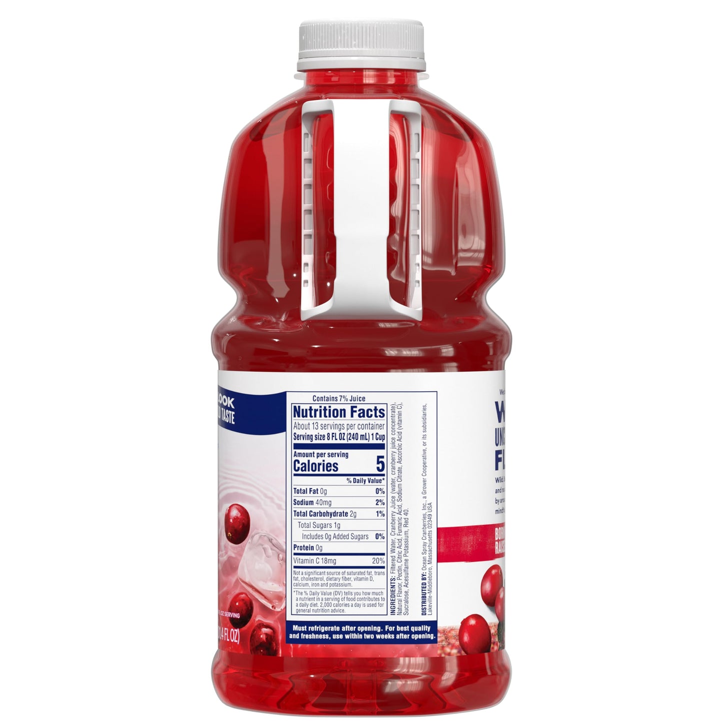 Ocean Spray® Diet Cranberry Juice Drink, 101.4 Fl Oz, Pack of 6, Model 20309
