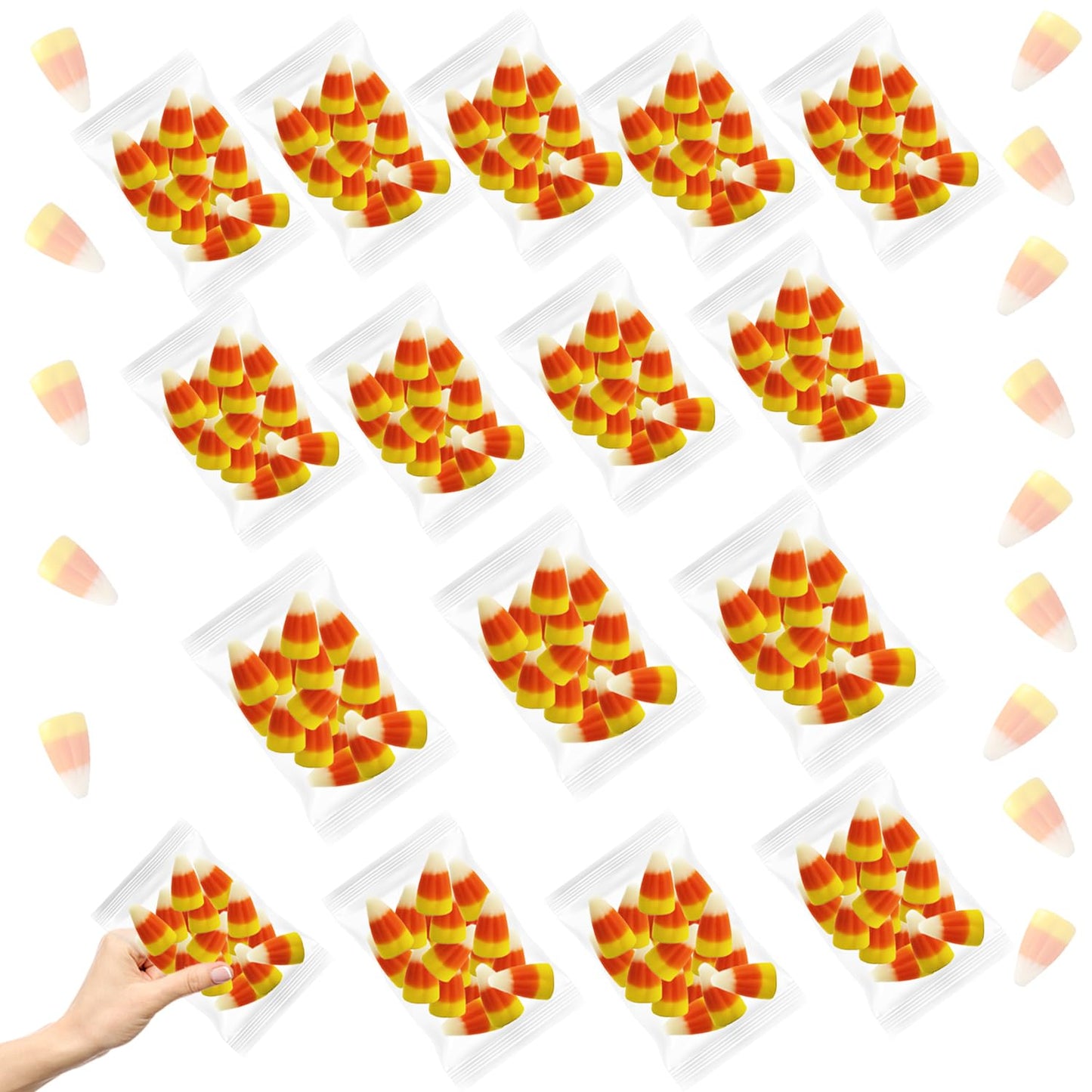 Fruidles Halloween Candy Corn, (15-Packs) Of Classic Halloween Candy Corn Great For Treat Bags, Individual 1oz Bags (15-Packs)