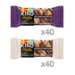 KIND Bar Minis, Salted Caramel Dark Chocolate Nut & Dark Chocolate Almond Coconut, Variety Pack, Gluten Free, 100 Calories, Low
