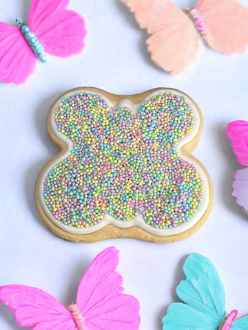 Fairy Lane/Colored Nonpareils - Gluten-Free, Egg Free, Nuts Free, Kosher, Sprinkle Medley Mix, For Baking, Decorating, Cookies,