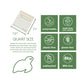 100% Compostable Food Storage Bags [Quart 100 Pack] Eco-Friendly Freezer Bags, Resealable Bags, Heavy-Duty, Biodegradable, Reusa