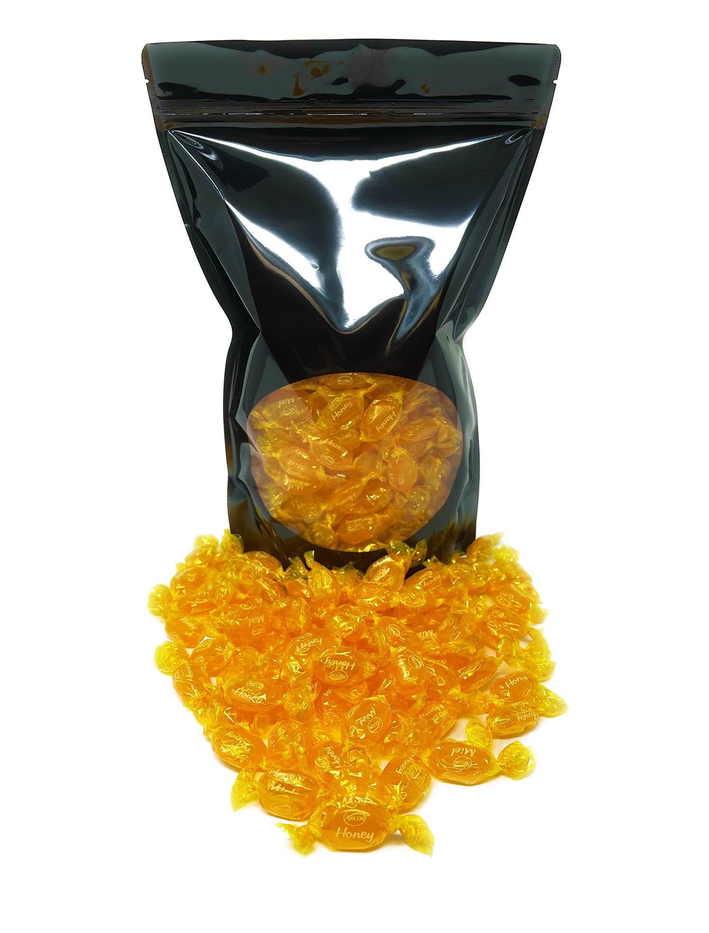 Halloween Honey Filled Hard Candy - 3 lbs - Flavored Classic Bon Bons Filled with Real Honey - Bulk American Vintage Candy Assor