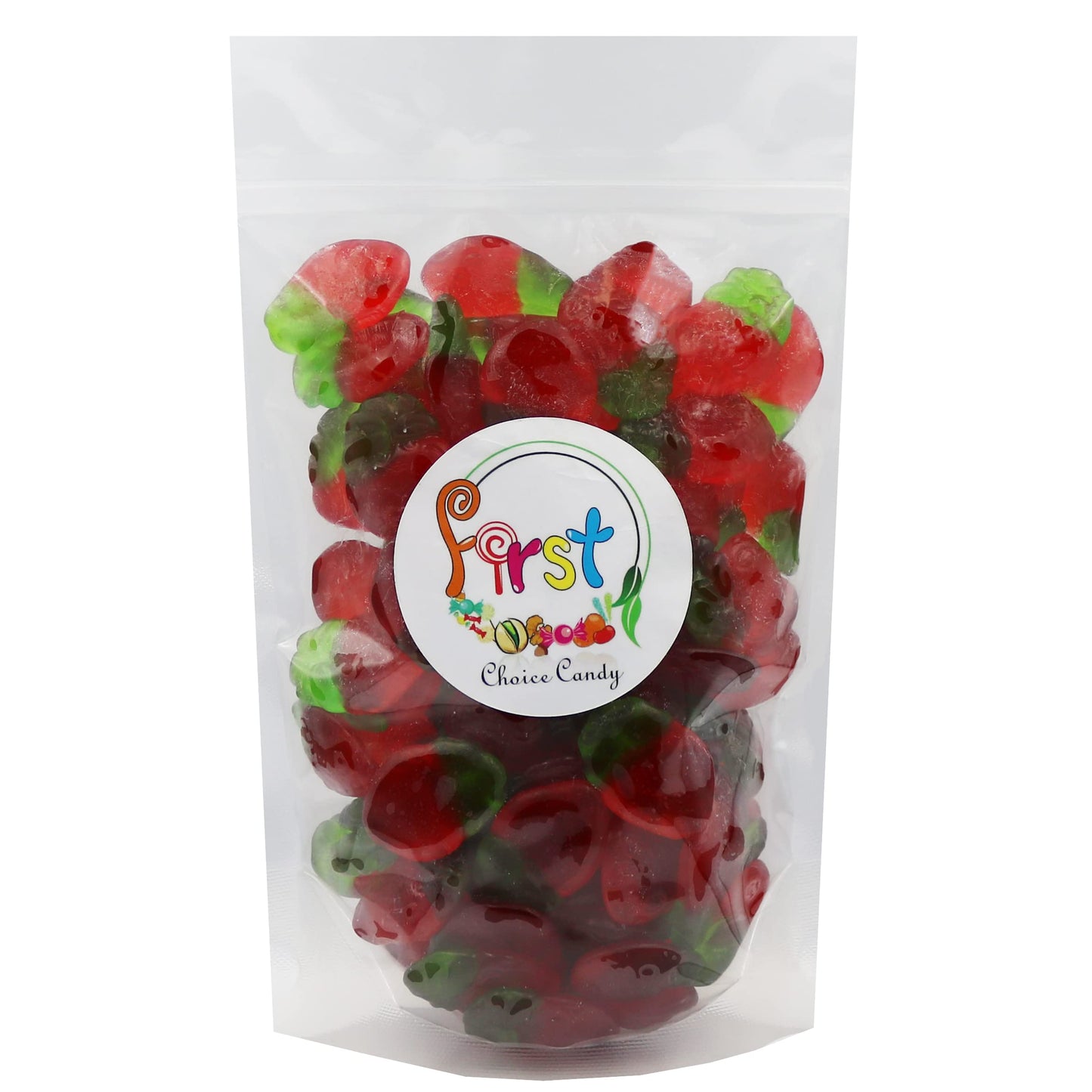 Firstchoicecandy Gummy Fruit Candy (Strawberry, 10 Pound (Pack Of 1))