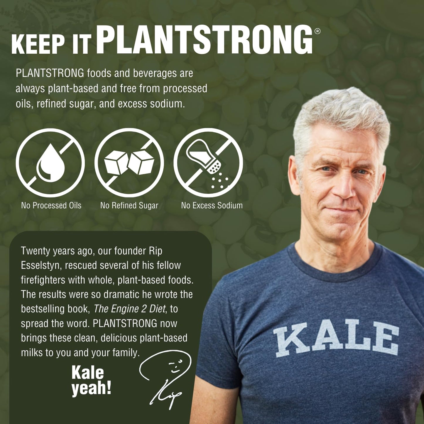 PLANTSTRONG Split Pea & Vegetable Stew Soup - Organic, Plant-Based, Non-GMO, Vegan, High Protein Stew Soup