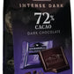 Ghirardelli Twilight Delight Intense Dark 72% Cacao Squares, 4.87 Oz, Pack of 2