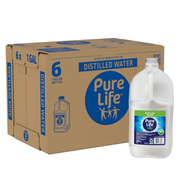 Pure Life Distilled Water (1 Gallon Bottles - Case Of 6 (6 Gallons))