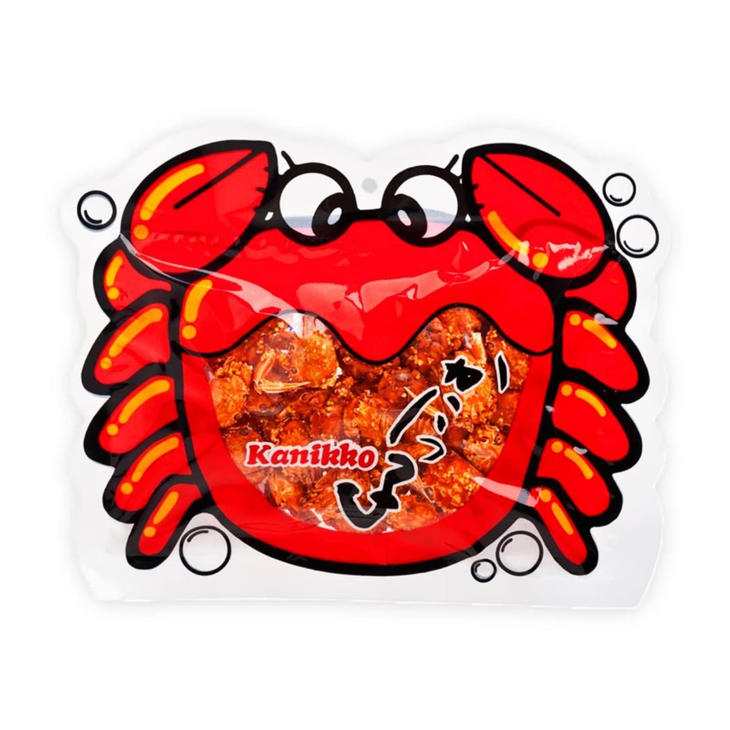 UMAYA Fried Japanese Baby Crabs - Crunchy Gourmet Snack with Sweet Honey - 2.3oz (65g) Individual Snack Size Bag