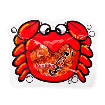 UMAYA Fried Japanese Baby Crabs - Crunchy Gourmet Snack with Sweet Honey - 2.3oz (65g) Individual Snack Size Bag