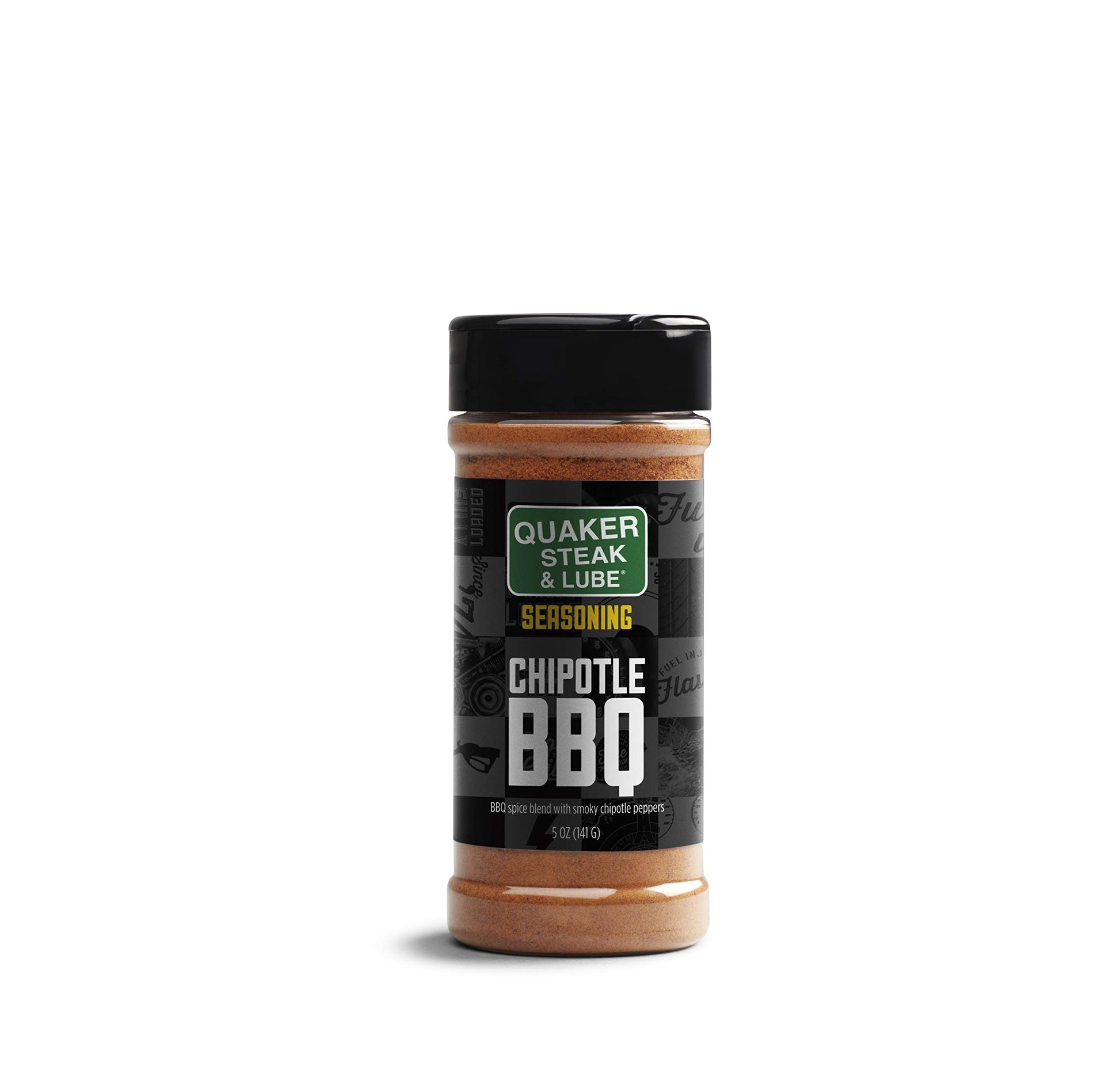 Quaker Steak And Lube Chipotle Bbq Seasoning Shaker - 5 Ounce Plastic Bottle Of Quaker Steak & Lube Chipotle Bbq Seasoning Shake