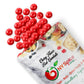 NY Spice Shop Cherry Gumballs - 1 Pound Gumballs for Gumball Machine - Chewing Gum Dubble Bubble Gumballs - Fruit Flavored Gumba
