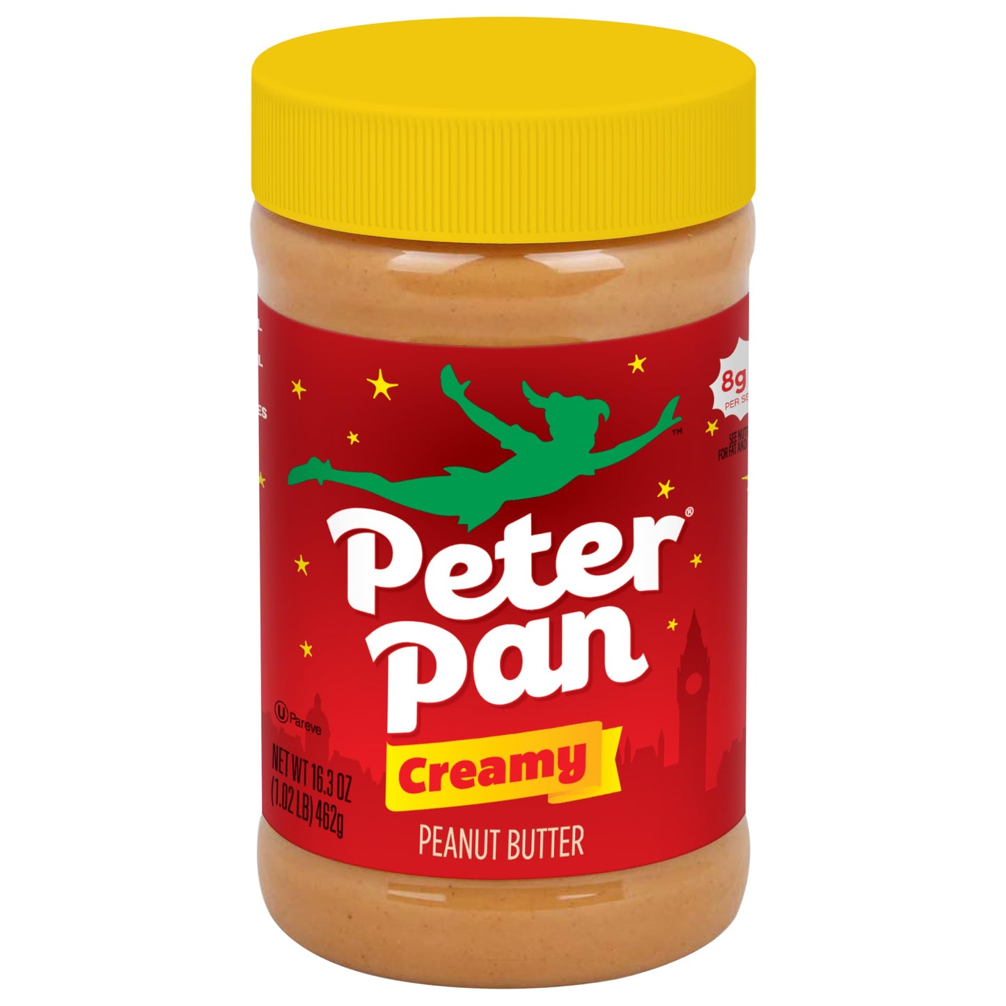 Peter Pan Creamy Peanut Butter, Made with Roasted Peanuts, Great for Peanut Butter and Jelly Sandwiches and Peanut Butter Snacks
