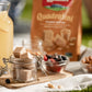 Loacker Quadratini Peanut Butter bite-size Wafer Cookies - 30% Less Sugar - Premium Crispy Wafers with Peanut Butter cream filli