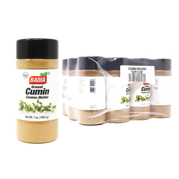 Badia Cumin Ground, 7 Ounce (Pack of 12)