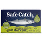 Safe Catch Wild Mackerel In Olive Oil, Skinless & Boneless, Non GMO, BPA Free, 4 Ounces (Pack Of 12)