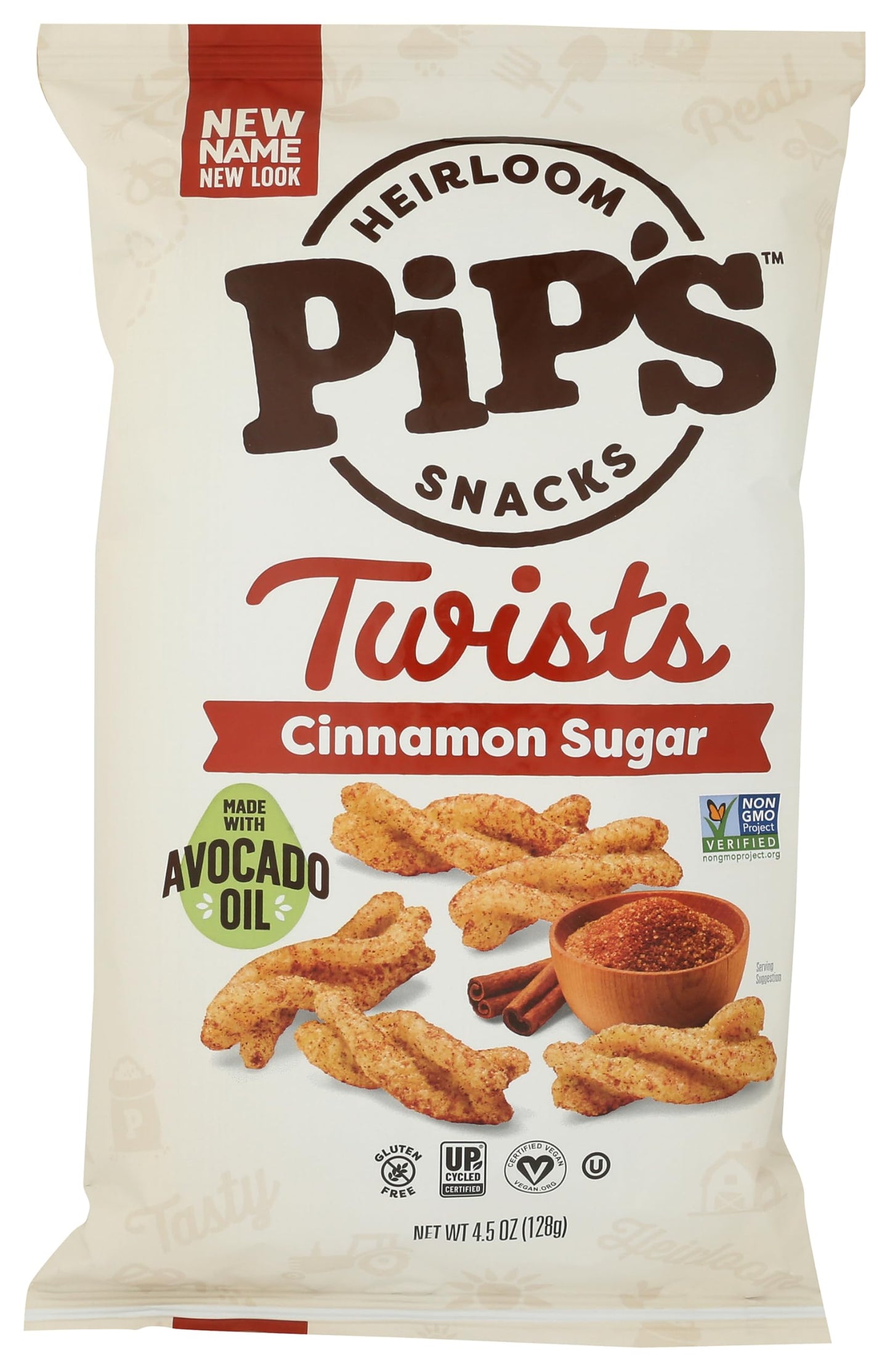 Pipcorn Twist Cinnamon Sugar 4.5 OZ