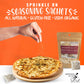 Gwennie On The Go - Seasoning Sachets | Roasted Garlic & Onion | Certified Organic | Fresh, Gluten- Free | Resealable Pouch | Se