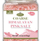 Good Tierra Himalayan Pink Salt In Jar - Coarse, 2.5 Lb (6 Pack Of Salt Bulk) - Ideal For Bath Salt, Table Salt Grinders, And Sp