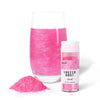Pink Edible Glitter for Cocktails, Luster Dust Edible 5g Glitter for Cakes, Baking, Cupcakes, Chocolate, Macaron, Strawberries, 