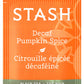 Stash Tea Decaf Pumpkin Spice Black Tea, Box Of 100 Tea Bags