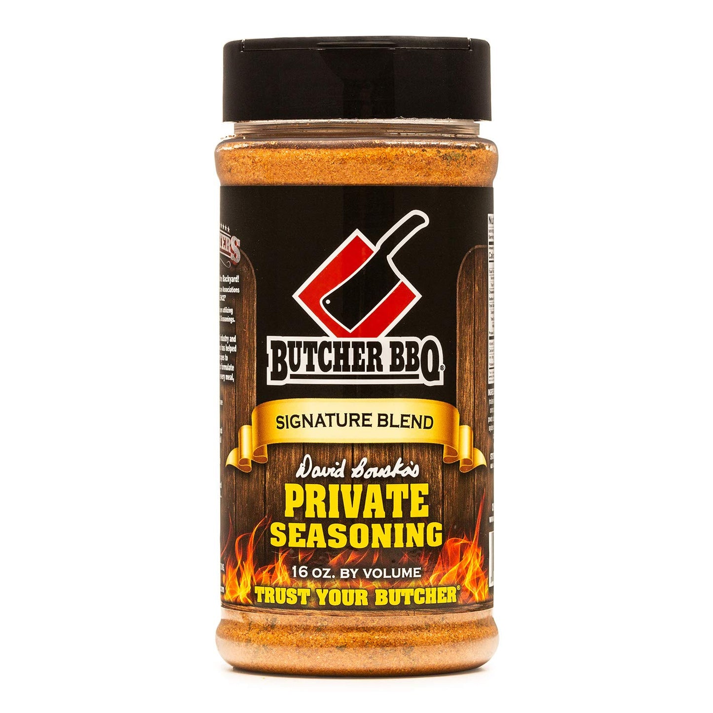 Butcher BBQ Private Seasoning | Grilling Spices | 1 Pound | Orange | Model BB00725