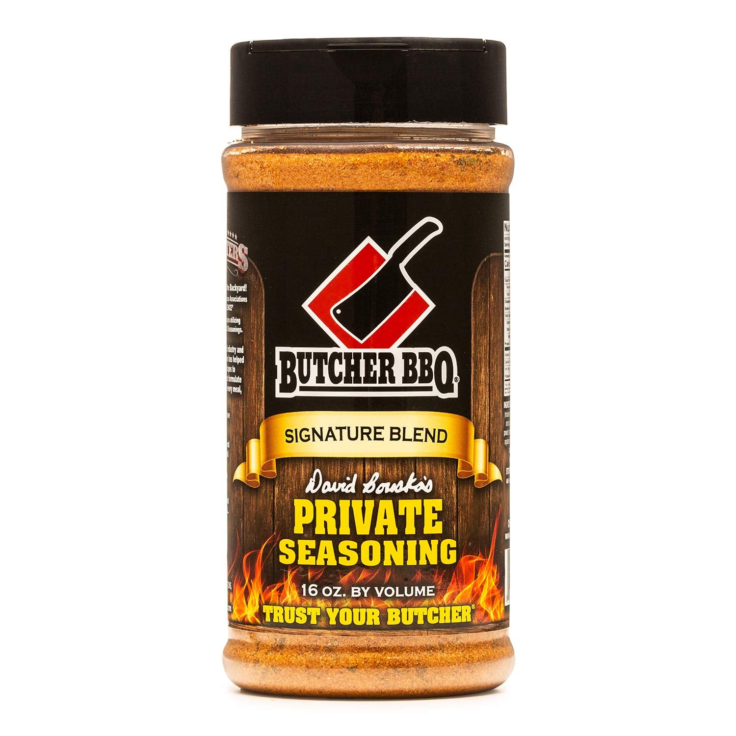 Butcher BBQ Private Seasoning | Grilling Spices | 1 Pound | Orange | Model BB00725
