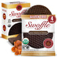 Chocolate Dipped Stroopwafels by Swoffle - LIMITED RELEASE - Certified Organic, Gluten Free Stroopwafels in Dark Chocolate Coati