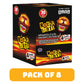 Sonrics Rockaleta Lollipop Chili Layered with Gum Center  Spicy  Sour  Sweet Candy Lollipops  25.3 oz Dispenser Box (Pack of 8)