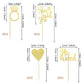 24 Pcs He Asked She Said Yes Cupcake Toppers With Glitter Heart Ring Bachelorette Cupcake Picks Wedding Engagement Bridal Shower