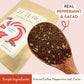 TUTURU Botanical Coffee Organic Peppermint Mocha Ground Coffee, Medium Roast, 8 oz, Smooth Low-Acid, Perfect for Drip or Cold Brew