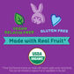 Annies Organic Sweet and Sour Fruit Twists, Strawberry Lemonade and Green Apple Fruit Flavored Snacks, Variety Pack, 12 Count,