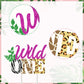 Wild One Birthday Cake Topper Girl - Wild One 1St Birthday Decorations Pink, Animal Print Cupcake Toppers, 31 Pcs Jungle Safari