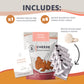 Cultures For Health Cream Cheese Starter - 4 Packets Non-GMO Direct-Set Culture - 1.6g Each - Perfect for Bagels, Appetizers, Cheese Dip