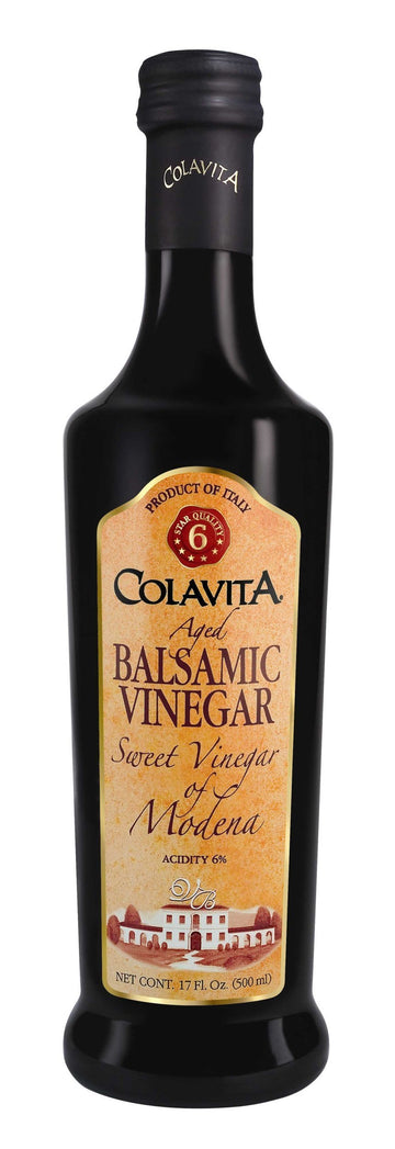 Colavita Aged Balsamic Vinegar, 17-Ounce Bottles (Pack of 6)