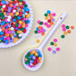 Rainbow Sprinkles Mix For Cake Decorating, Colored Confetti Round Chip Sprinkles For Cake Cupcake Cookies Baking Ice Cream