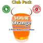 Gramzero Sour Orange Zero Calorie Sugar Free Drink Mix, Great For Nutrition Club Loaded Tea, Stevia Sweetened