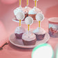 Rssta i Golf Cupcake Toppers - 40 Pack Cardstock Picks for Birthday Party Decorations, Design 1 Golf