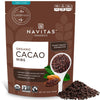 Navitas Organics Raw Cacao Nibs, 16oz. Bag, 15 Servings - Organic, Non-GMO, Fair Trade, Gluten-Free