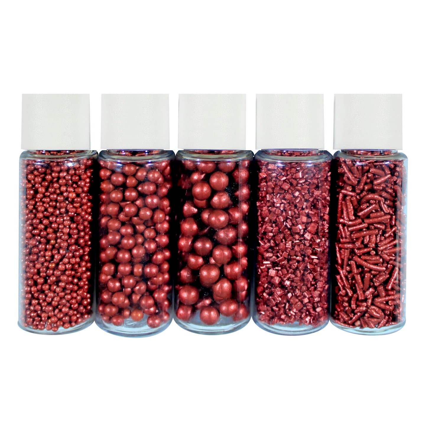 Confect Copper Sprinkles | Sprinkles for Cakes & Cupcakes Decoration | Birthday Sprinkles | Assorted Pack of 5 Back to School Bl