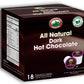 Mountain High All Natural Hot Chocolate - 2.0 Compatible Single Serve Cups (Dark Chocolate, 72)