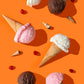 Buc-Ee'S Mini Chocolate Waffle Cones, 2 Pack | Chocolate Waffle Cones | Buc-Ee'S Snacks | Crispy Waffle Cone (Dark Chocolate (2