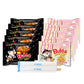 Samyang Buldak Hot Spicy Chicken Ramen Noodle Korean Stir-Fried Ramen, Cream Carbonara And Original Flavor, 5 Pack For Each Flav